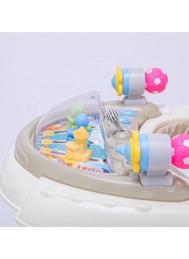 BABYCARA 2 in 1 Baby Walker Rocker Height Adjustable With Toys  - Image 3