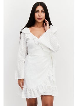 In the style Women Embroidered Mini Dress, White  - Image 1