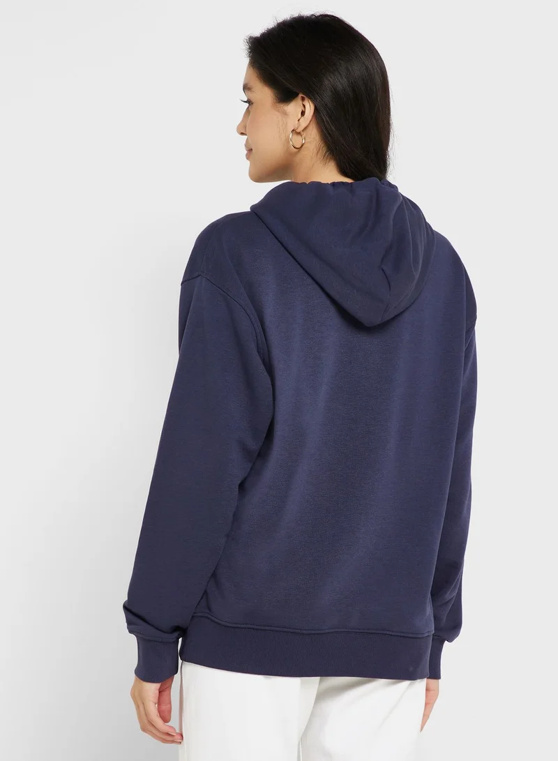 TOMMY JEANS Logo Knitted Hoodie
