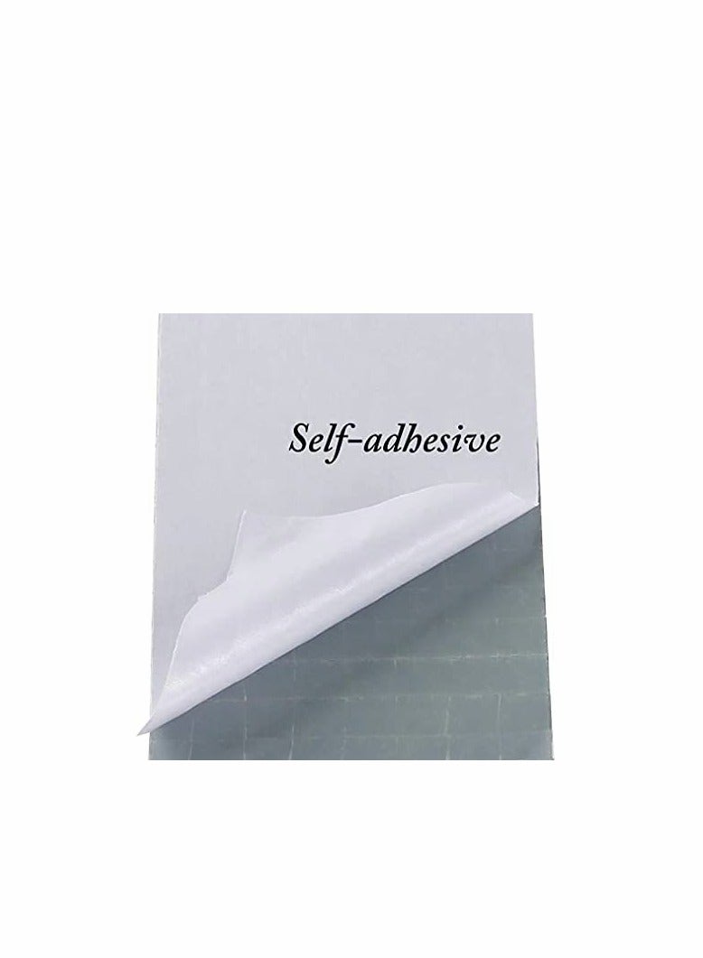 Barakah 1464 Pieces Self-Adhesive Mini Square Glass, Decorative Craft DIY Accessory Mirrors Mosaic Tiles (Silver) - Image 4