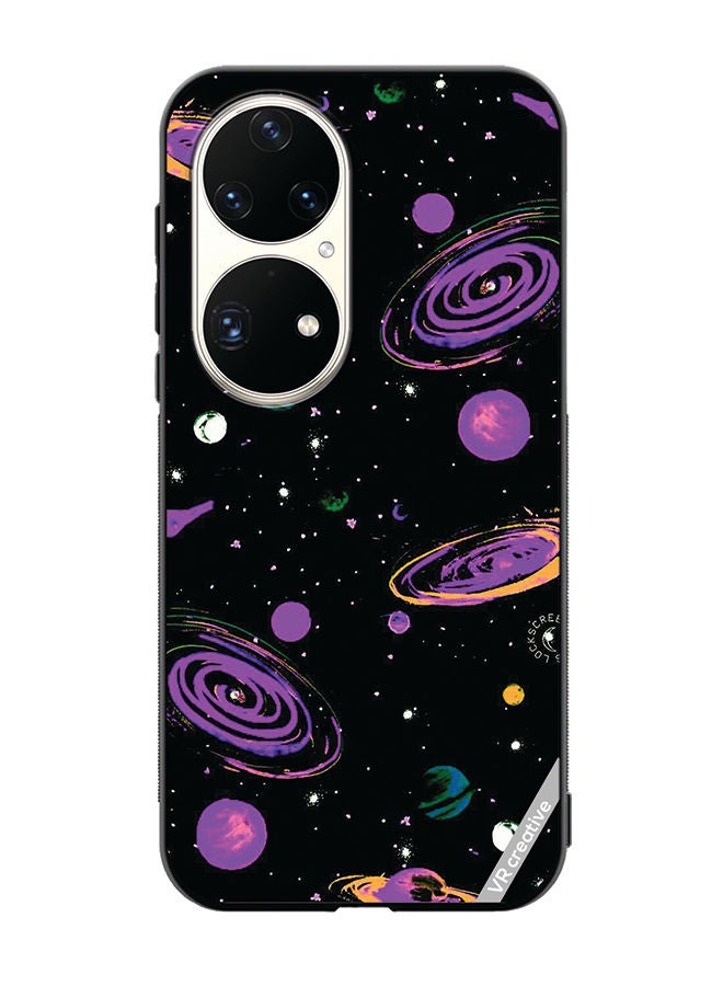 VR CREATIVE Protective Case Cover For Huawei P50 Pro Astranaut3 Design Multicolour - Image 1