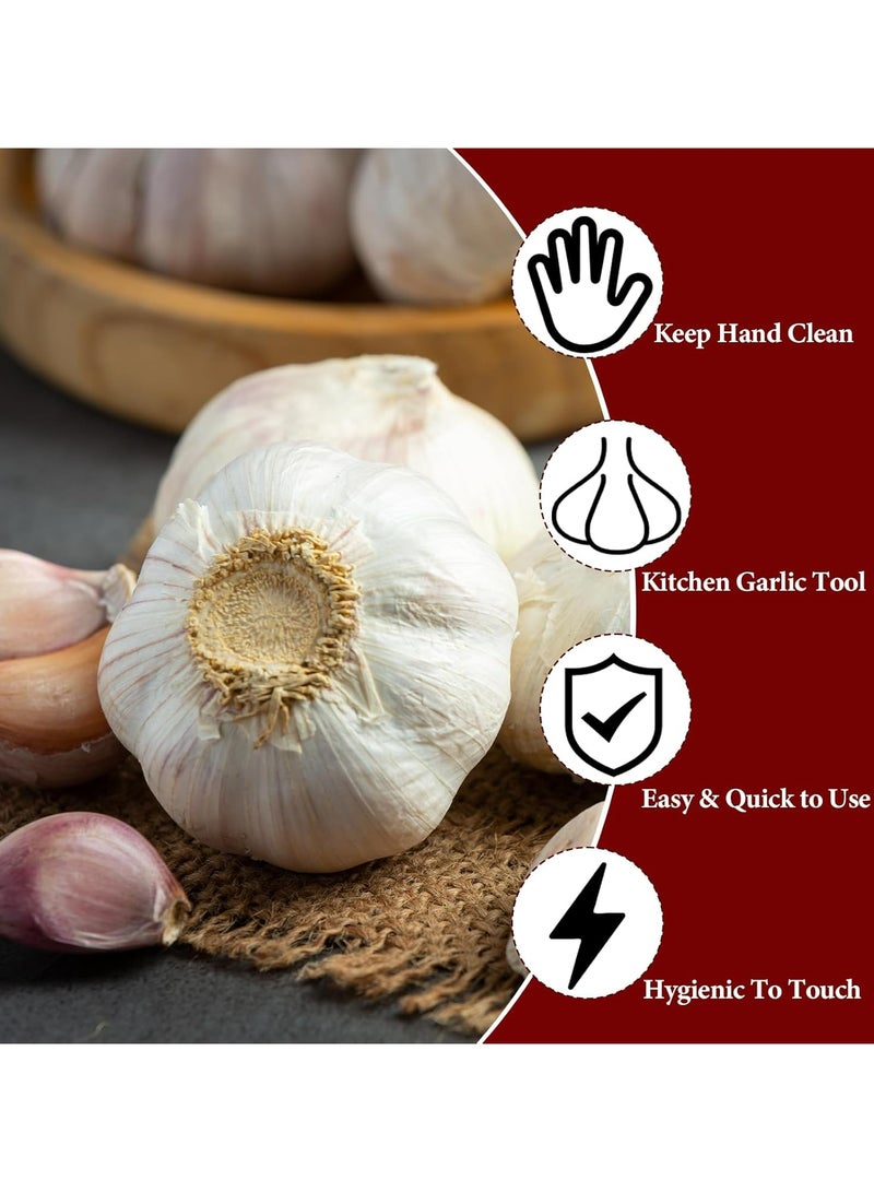 Oasisgalore 3-Piece Stainless Steel Garlic Peeler– Easy and Quick Garlic Skin Remover Tongs for Kitchen Use - Image 5