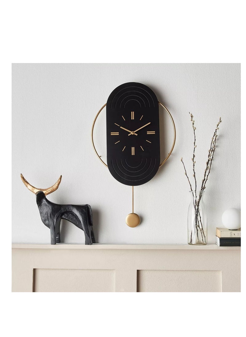 homecentre - Dahlia Pendulum Clock - 70x40 cm - Image 1