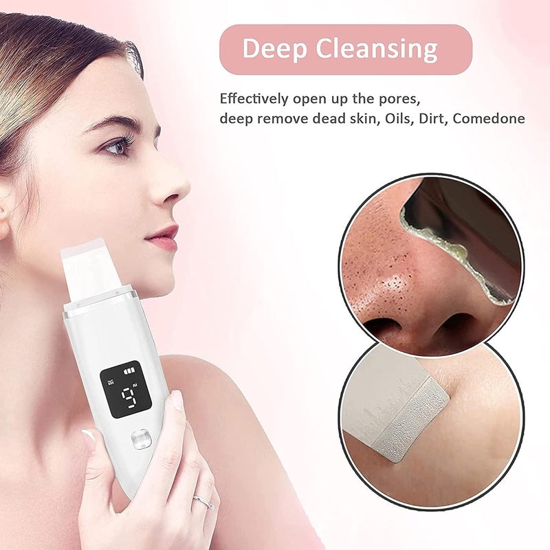 Ultrasonic Skin Cleaner Skin Cleaning Device Remove Dirt and Blackheads - Image 2