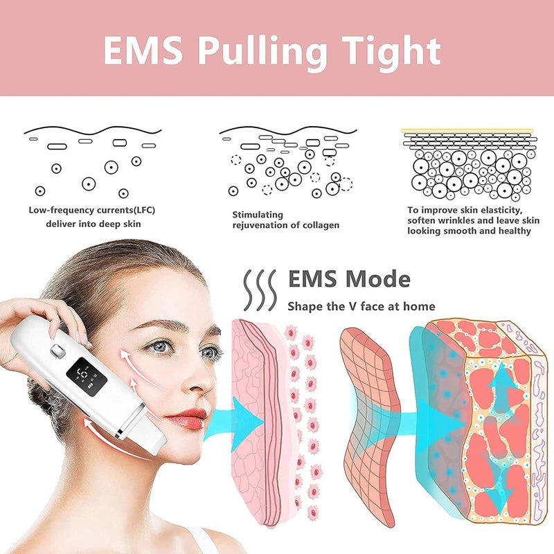 Ultrasonic Skin Cleaner Skin Cleaning Device Remove Dirt and Blackheads - Image 3