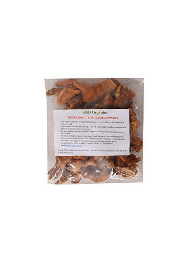 BSD Organics Clear Throat FINGER ROOT/Kulanjan/Sanna Dumparashtrakamu/SITHIRATHAI ROOT - 1 Kilogram