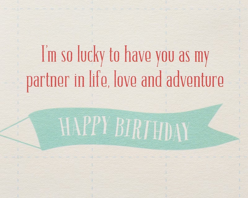 Papyrus Birthday Card for Husband (Partner in Life) - Image 3