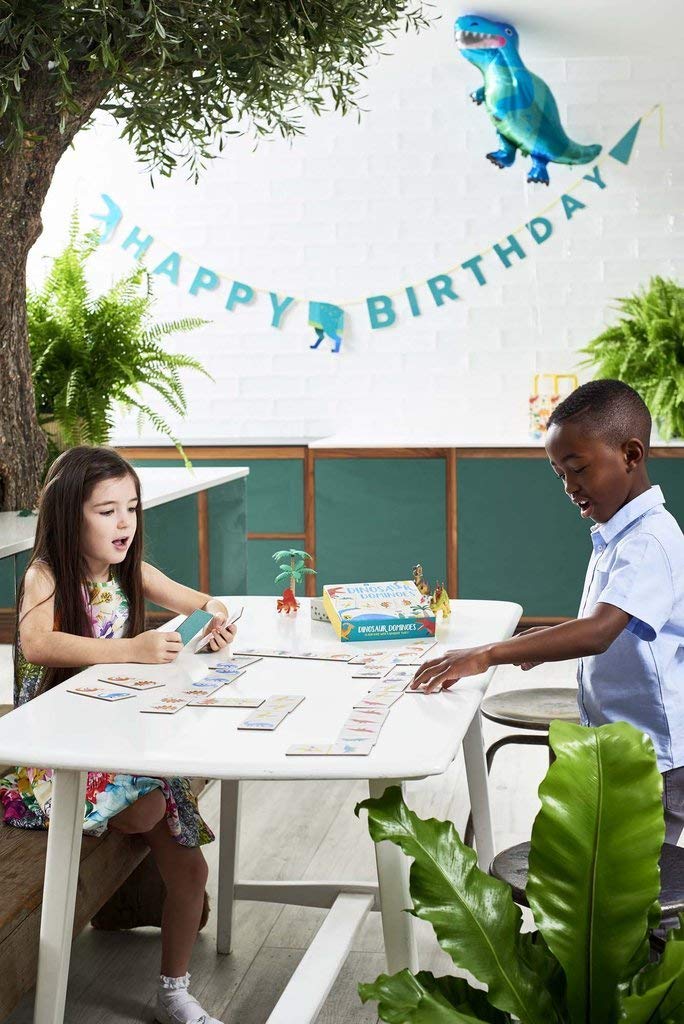 Talking Tables Dinosaur Dominoes Game (Dino-Dominoes) - Image 3