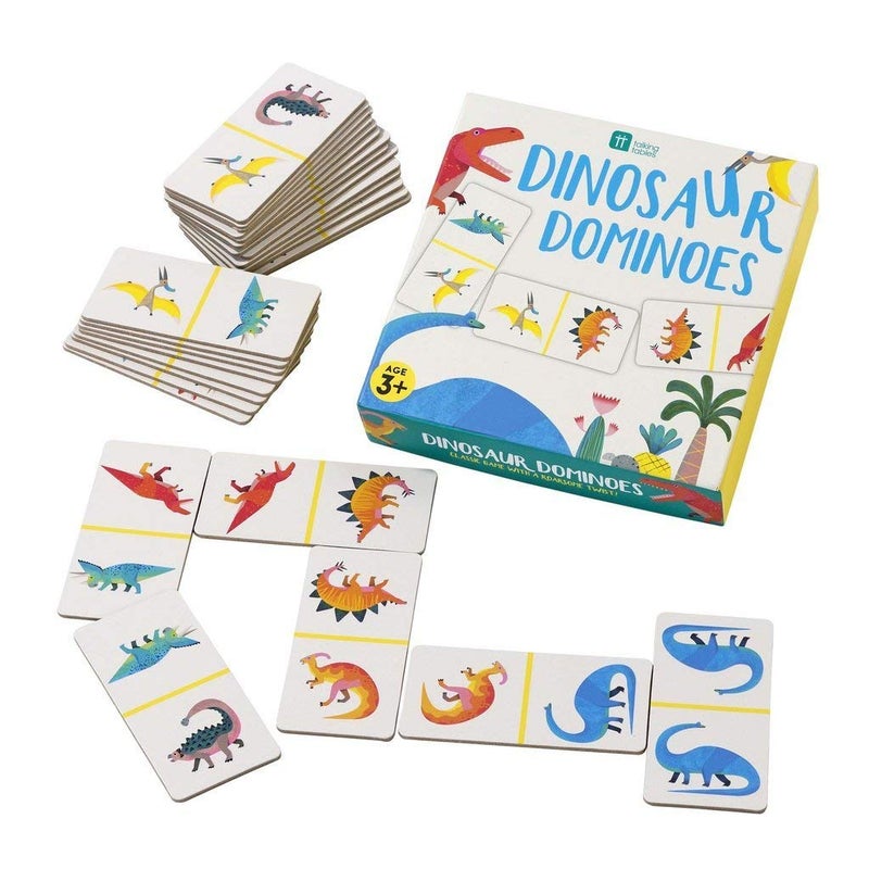 Talking Tables Dinosaur Dominoes Game (Dino-Dominoes) - Image 4