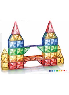 General Tiles Kids Toys STEM Magnet Toys for Toddler Magnetic Blocks Building Toys Preschool Learning Sensory Montessori Toys for 3+ Year Old Boys and Girls, Safe Creativity Toddler Kids Toys  - Image 1