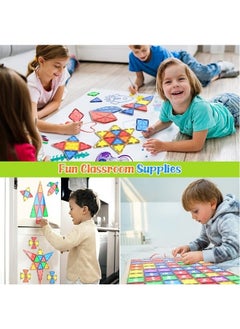 General Tiles Kids Toys STEM Magnet Toys for Toddler Magnetic Blocks Building Toys Preschool Learning Sensory Montessori Toys for 3+ Year Old Boys and Girls, Safe Creativity Toddler Kids Toys  - Image 3