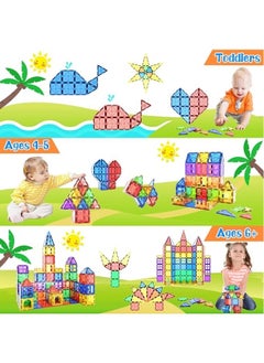 General Tiles Kids Toys STEM Magnet Toys for Toddler Magnetic Blocks Building Toys Preschool Learning Sensory Montessori Toys for 3+ Year Old Boys and Girls, Safe Creativity Toddler Kids Toys  - Image 2