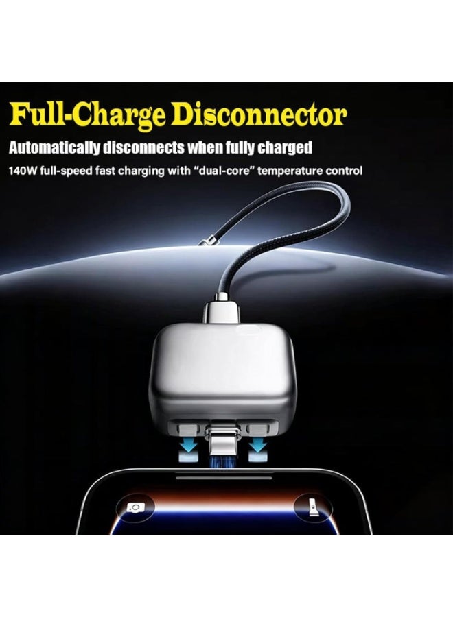 Smart Type-C Charging Adapter with Auto Disconnect Overcharge Protection for Smartphones & Tablets - Image 5