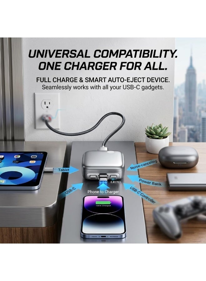 Smart Type-C Charging Adapter with Auto Disconnect Overcharge Protection for Smartphones & Tablets - Image 4