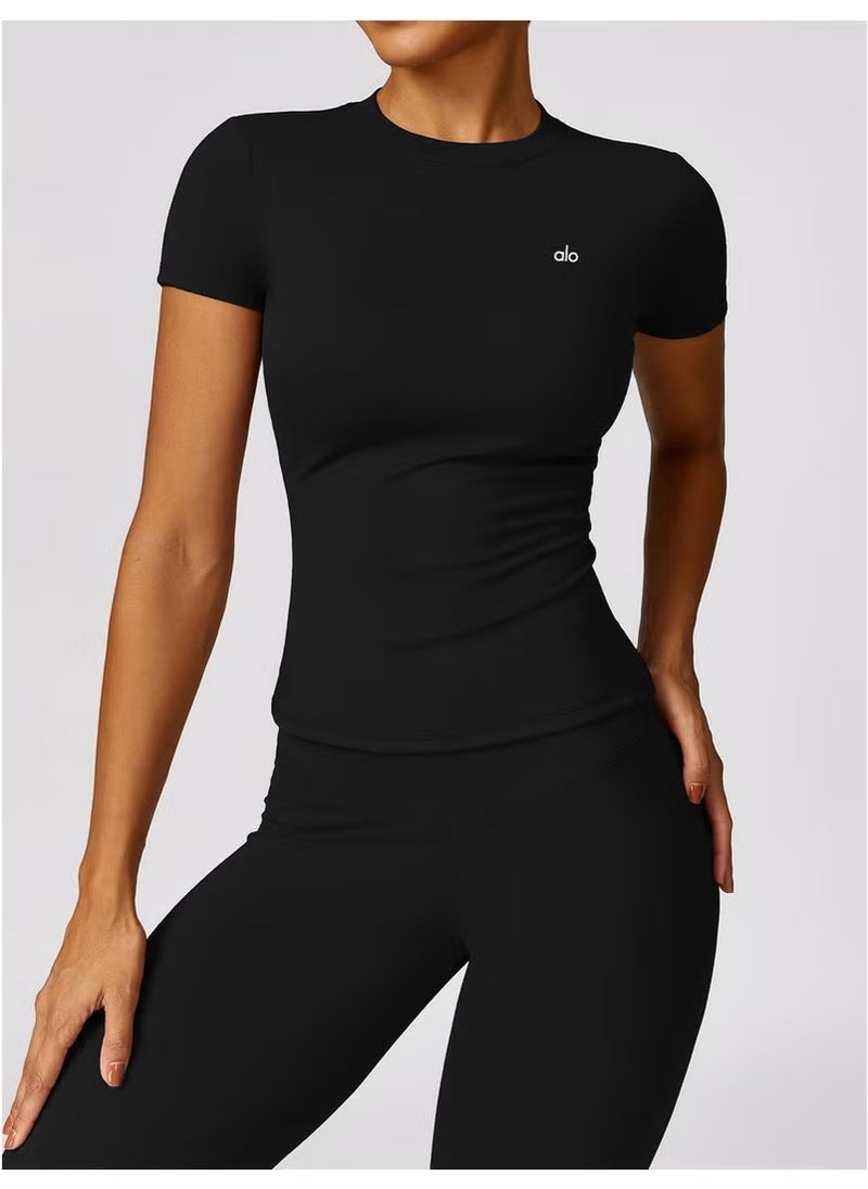 ALO Lady Sports Short Sleeve Quick Drying