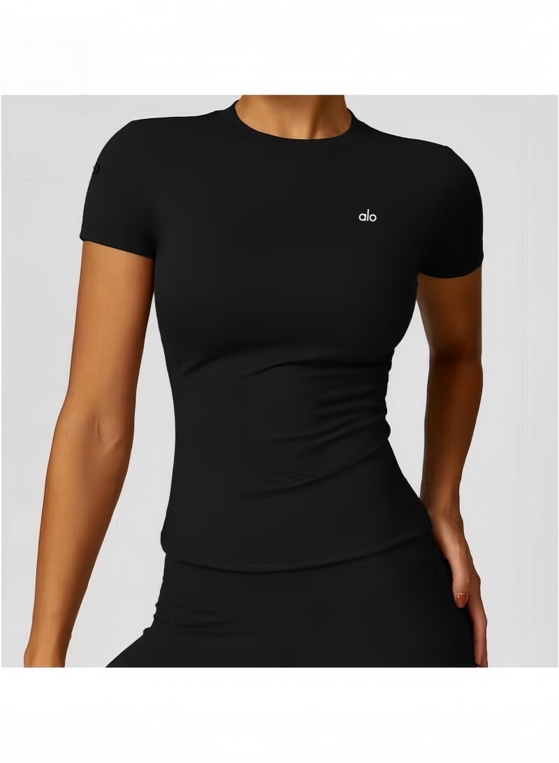 Alo Yoga Alo Yoga Lady Sports Short Sleeve Quick Drying | Best