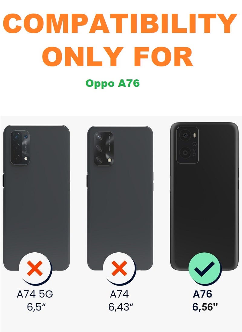 we3 Tempered Glass Screen Protector Anti-Spy Privacy Designed For Oppo A76 Full Screen Coverage And Bubble Free  - Image 3
