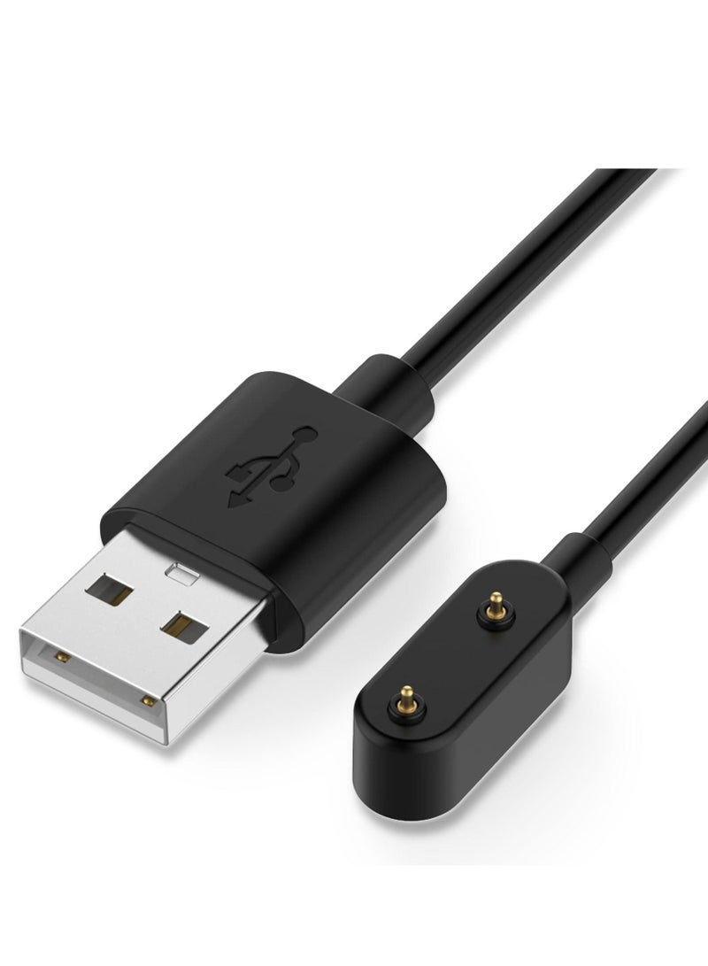 Charger Compatible with Huawei Watch Fit USB Charging Cable Cord Base Dock Charger Adapter Stand For Huawei Band 6/7/8 smartwatch (Black) - Image 1