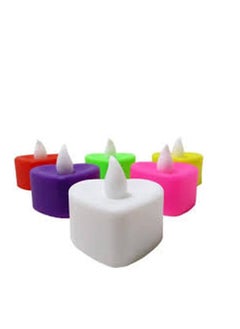 Generic LED Flameless Candles Light heart shape - 6 Pcs  - Image 5