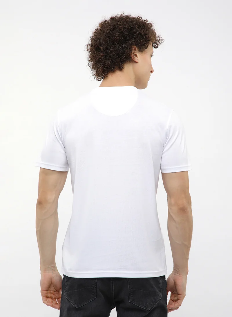 بيفرلي هيلز بولو كلوب تيشيرت بياقة دائرية برسومات