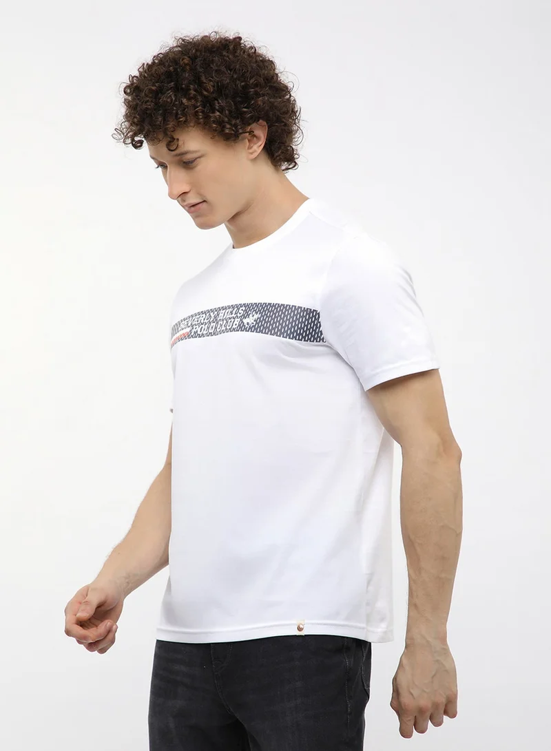 BEVERLY HILLS POLO CLUB  Graphic Crew Neck T-Shirt for Men | Best Price UAE