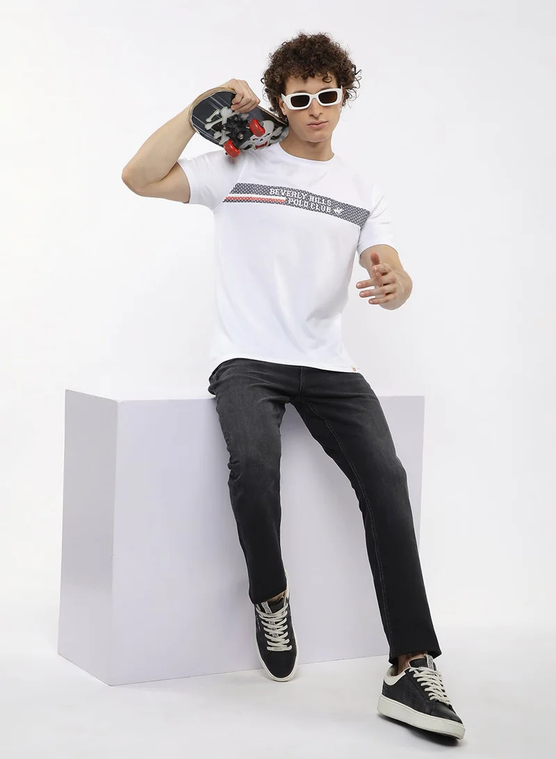 BEVERLY HILLS POLO CLUB  Graphic Crew Neck T-Shirt for Men | Best Price UAE