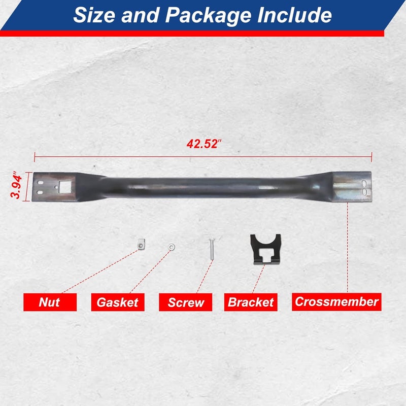ELITEWILL Upgrade Front Fuel Tank Support Crossmember with OEM Bracket for 1998-2017 Chevy Silverado & GMC Sierra - Image 5