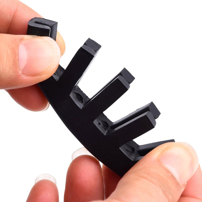 eBoot eBoot Rubber 4/4 Violin Practice Mute, Black  - Image 4