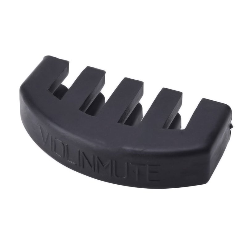 eBoot eBoot Rubber 4/4 Violin Practice Mute, Black  - Image 3