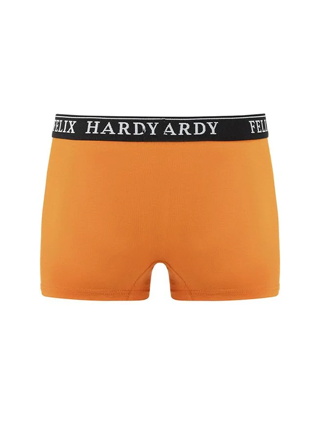 FELIX HARDY Black-Red-Blue-Orange 4 Pack Boxer for Men | Best Price UAE