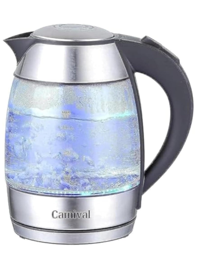 كرنفال غلاية زجاجية من كرنفال - 1.8 لتر