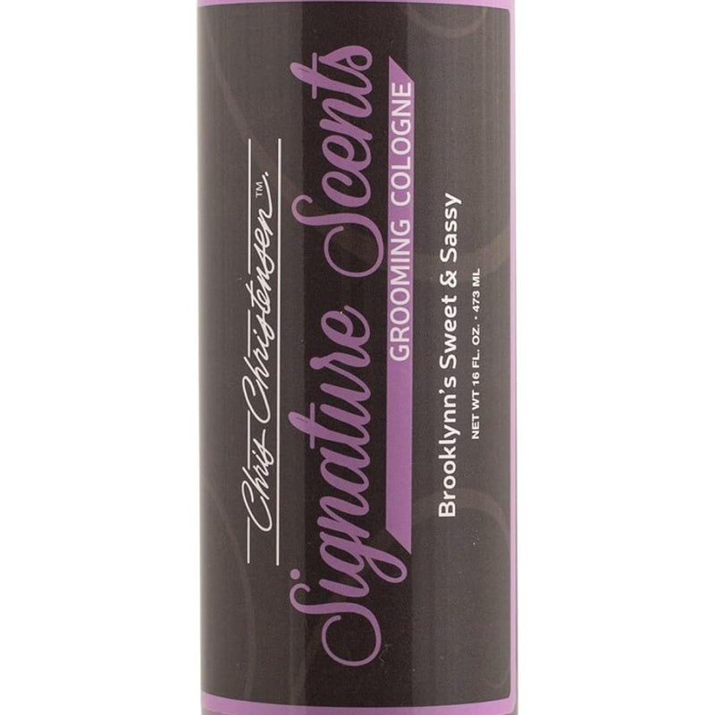 Chris Christensen Smart Scents Brooklynn's Sweet & Sassy Grooming Cologne, Groom Like a Professional, Long Lasting, Designer Fragrances, 16 oz - Image 4