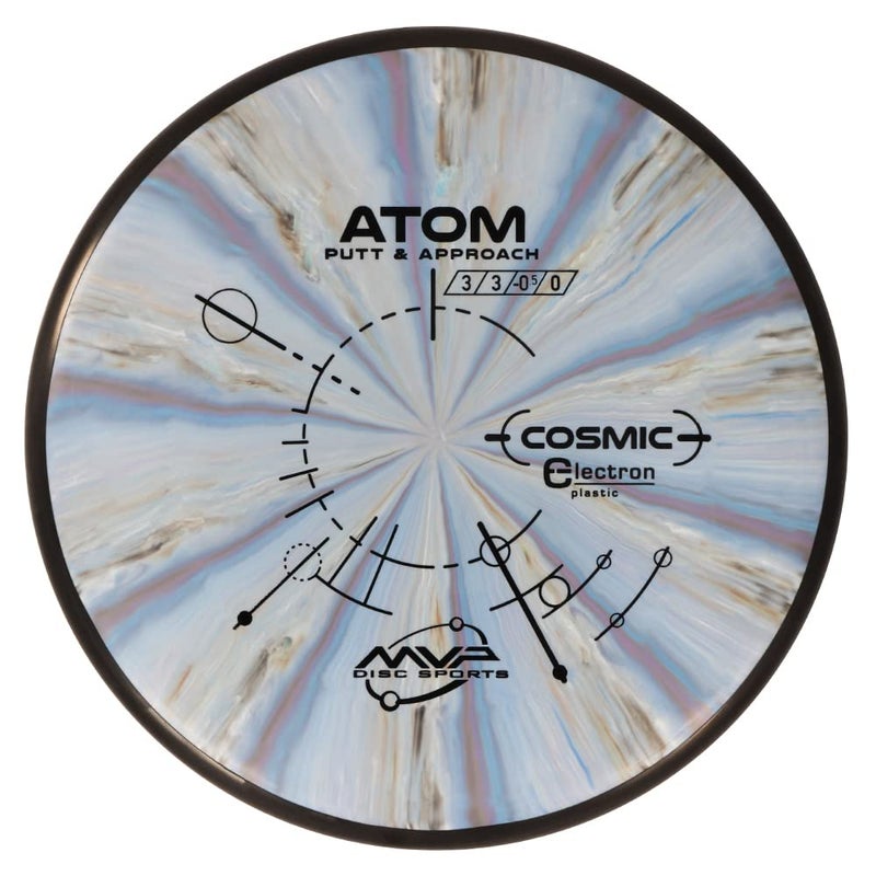 MVP Disc Sports Cosmic Electron Atom (Medium) Disc Golf Putter (170-175g / Colors May Vary) - Image 1