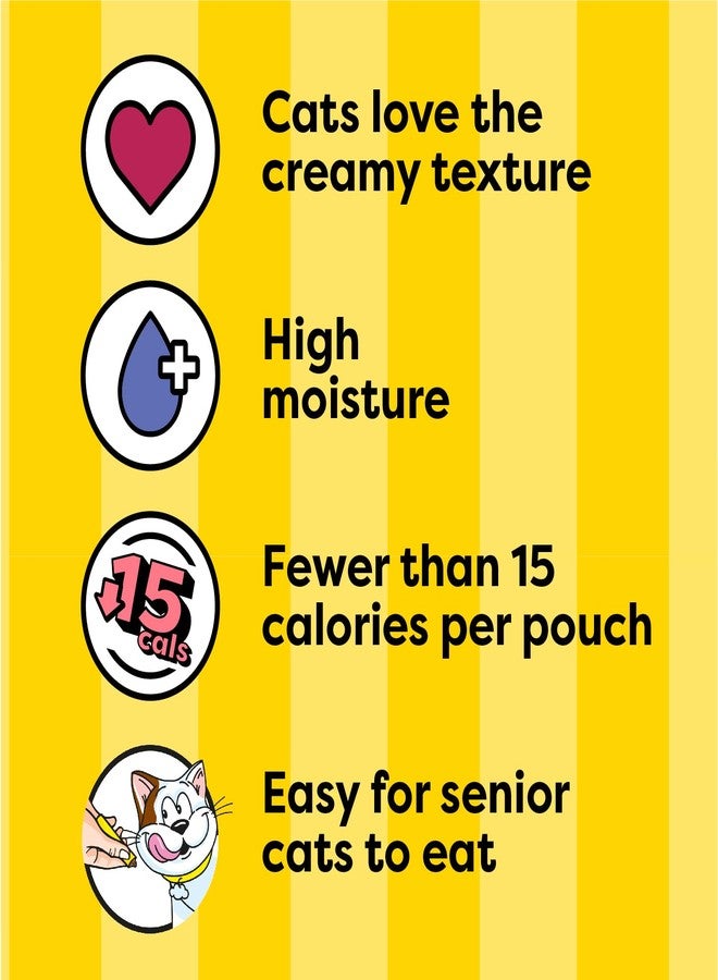 Temptations Creamy Puree Squeezable Lickable Wet Cat Treats with Beef Liver, 0.42 oz. Tubes, 16 Count - Image 3