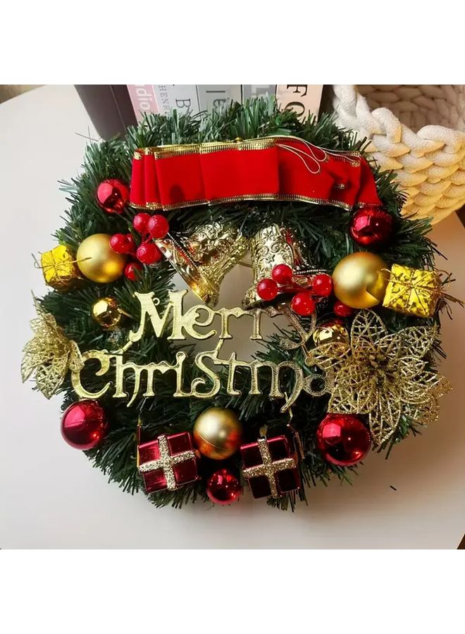 Gift Package Style Classic Plastic Ivy Wreath All Season Holiday Door Wall Decor - Image 5