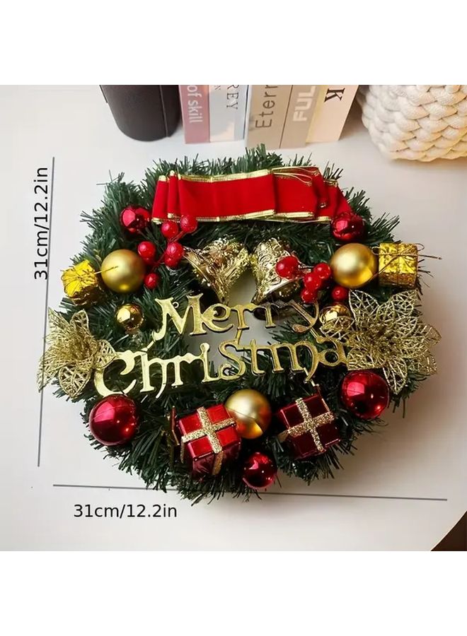 Gift Package Style Classic Plastic Ivy Wreath All Season Holiday Door Wall Decor - Image 4