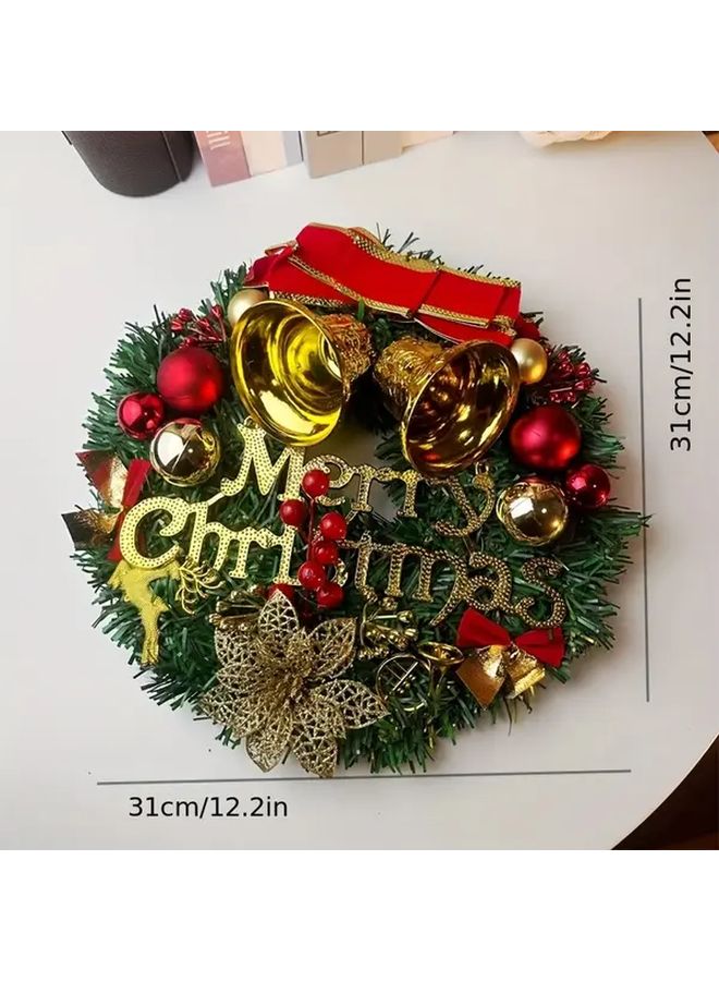 Gift Package Style Classic Plastic Ivy Wreath All Season Holiday Door Wall Decor - Image 2