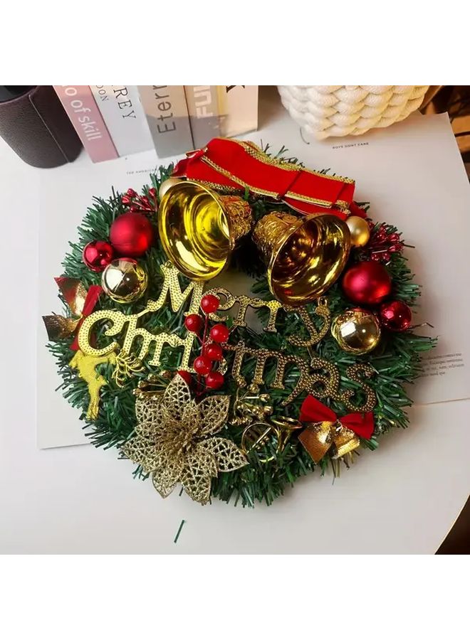 Gift Package Style Classic Plastic Ivy Wreath All Season Holiday Door Wall Decor - Image 3