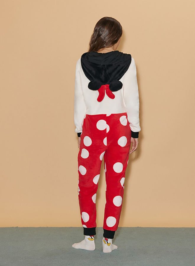 FOREVER 21 Disney Minnie Mouse Pajama Jumpsuit  - Image 4