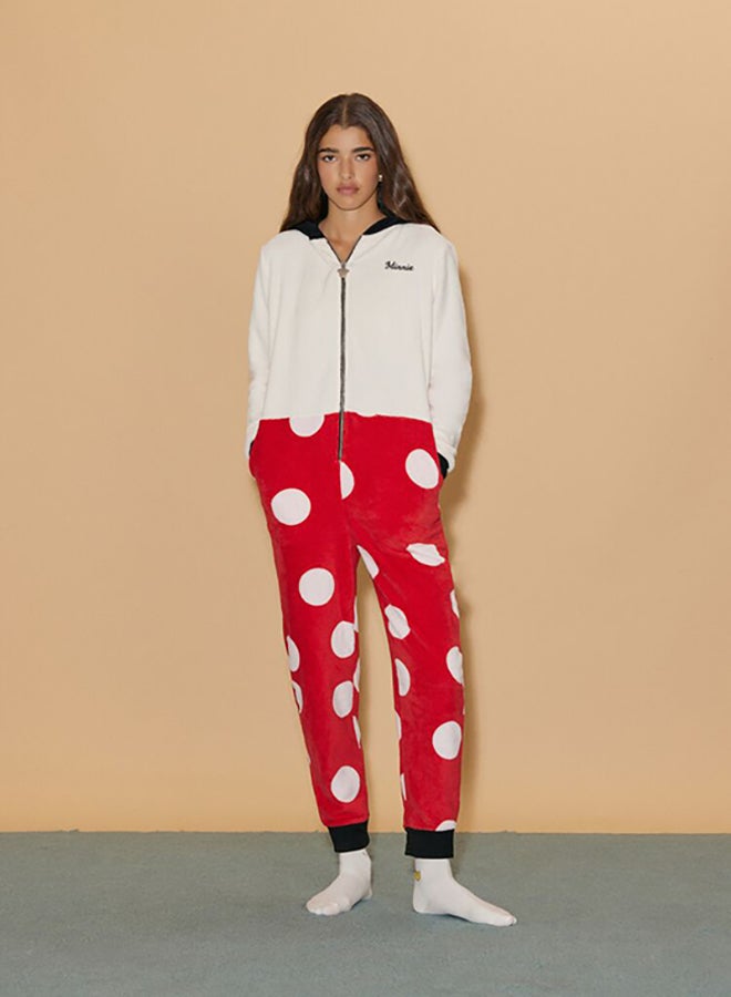FOREVER 21 Disney Minnie Mouse Pajama Jumpsuit  - Image 5