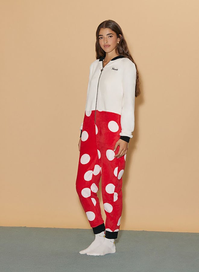 FOREVER 21 Disney Minnie Mouse Pajama Jumpsuit  - Image 3