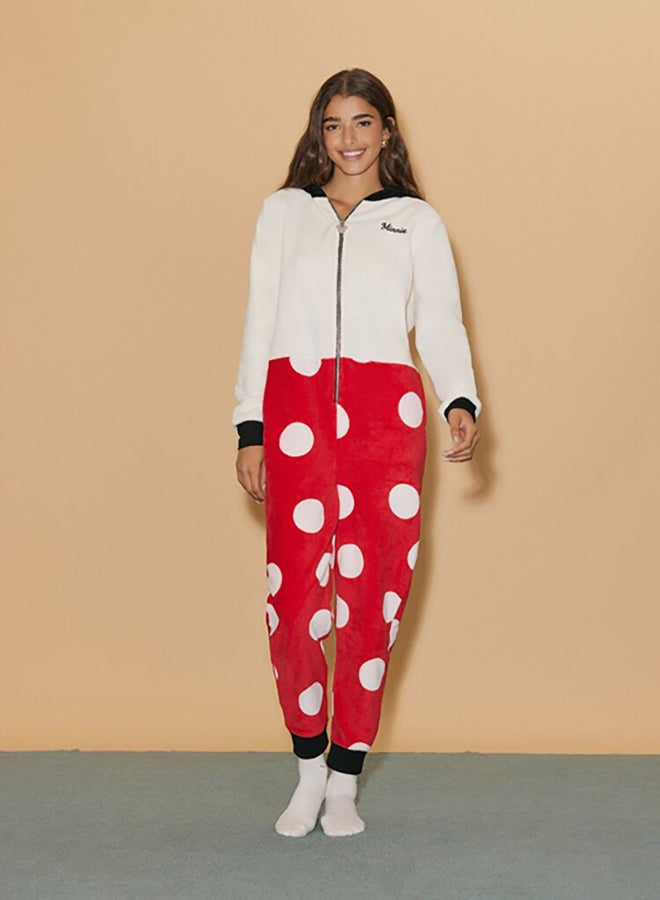 FOREVER 21 Disney Minnie Mouse Pajama Jumpsuit  - Image 2