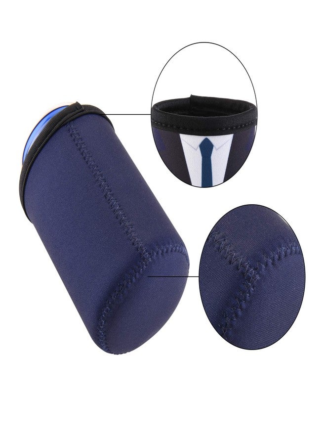 CM Groom and Groom's Crew Soft Neoprene Can Sleeves Covers for Regular Standard 12 Fluid Ounce Drink & Beer Cans for Wedding Party Groomsman Party Groomsman Gifts Bachelor Party, 11 Pcs - Image 4