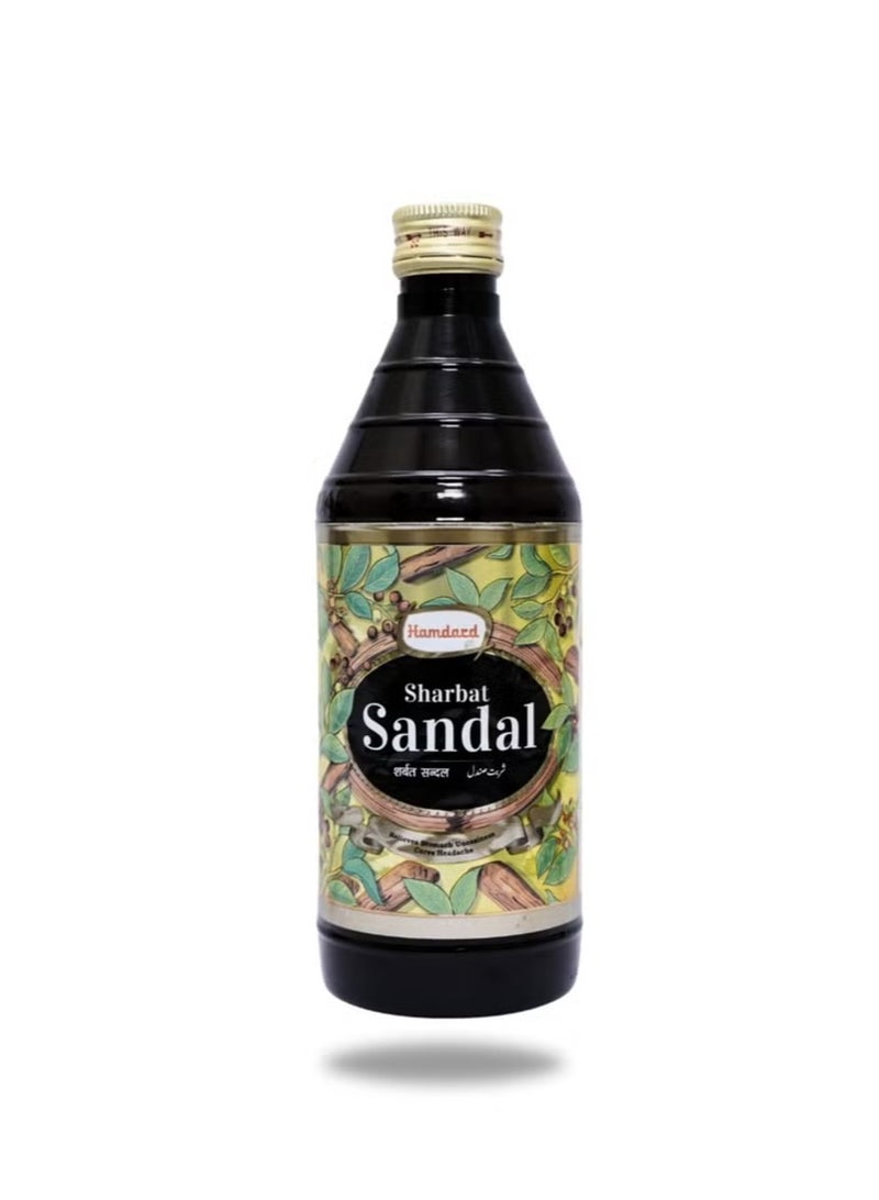 Hamdard Herbal Sharbat Sandal le sirop Sable Made from Natural Herbs of Sandalwood - Image 3