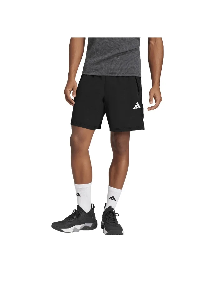 Adidas Tr-Es Wv Mel S Black Training Shorts For Men XS 7"