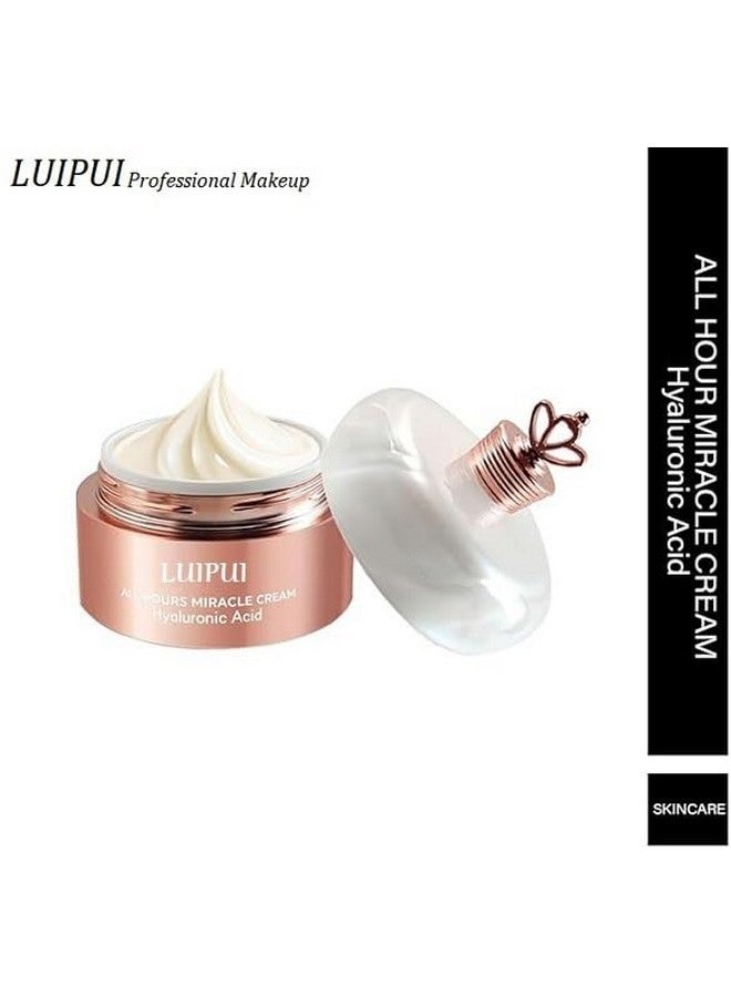 Lui Pui LUIPUI All Hours Cream Hyaluronic Acid Moisturizer, Whitening CC Cream (30g) - Hydrating, Skin Brightening & SPF Protection - Image 4