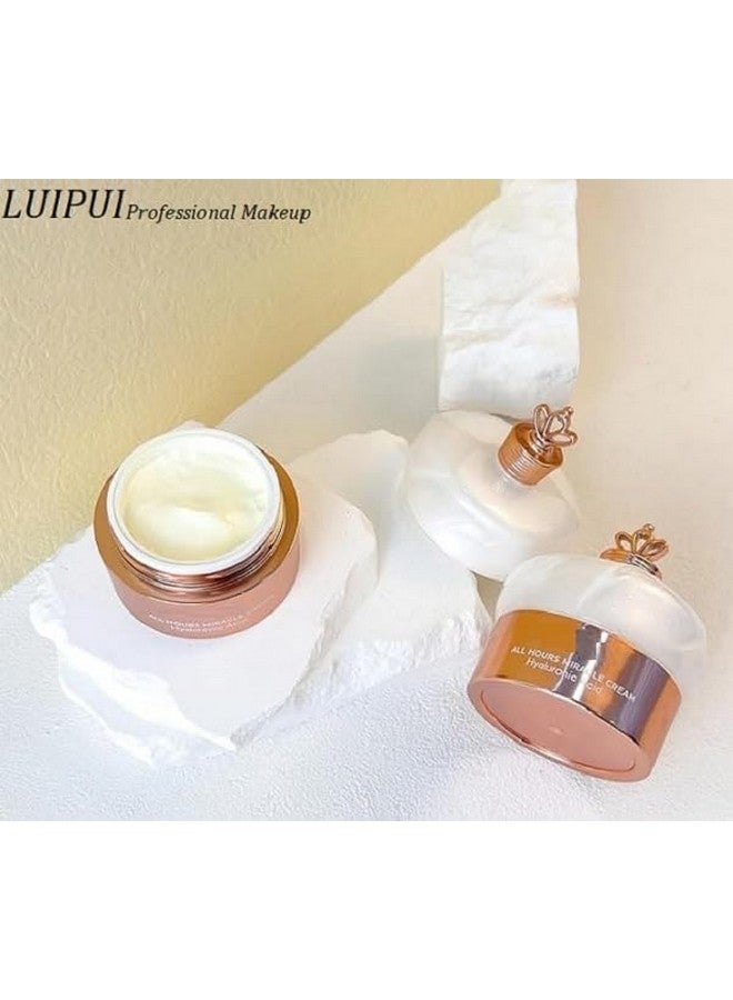 Lui Pui LUIPUI All Hours Cream Hyaluronic Acid Moisturizer, Whitening CC Cream (30g) - Hydrating, Skin Brightening & SPF Protection - Image 3