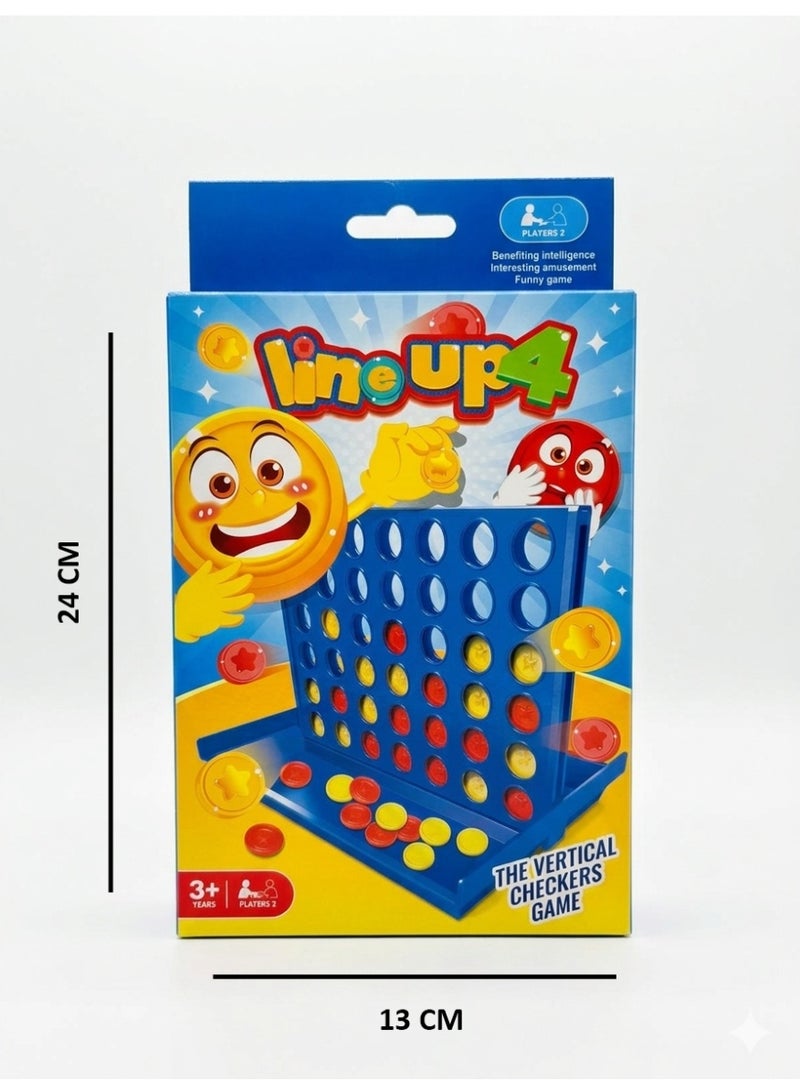 Connect Four Game – Brain Challenge for Kids & Adults - Medium size - Image 1