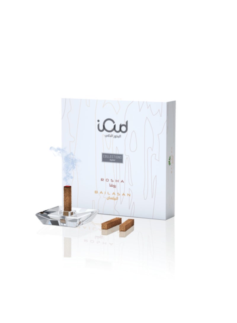 iOud Rosha and Bailsan Collection - Traditional Home Incense for Majlis and Home - 0.3 kg - Image 1
