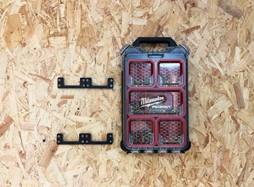 StealthMounts Cleat 'n' Feet Cleats (6 Pack) | Tool Box Storage System | Mount Anywhere | Compatible with Milwaukee Packout - Image 4